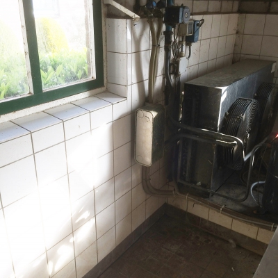 Heetwatersysteem vernieuwen boilers op boerderij te Culemborg