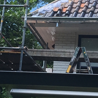 Dakgoot renovatie woning driebergen