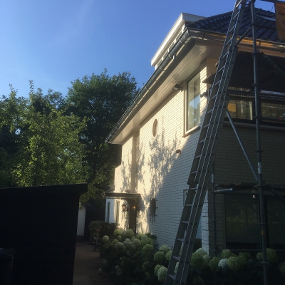 Dakgoot renovatie woning driebergen