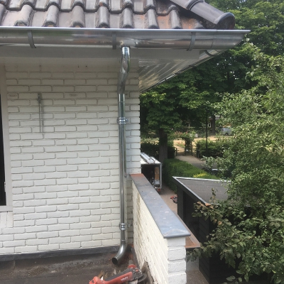 Dakgoot renovatie woning driebergen