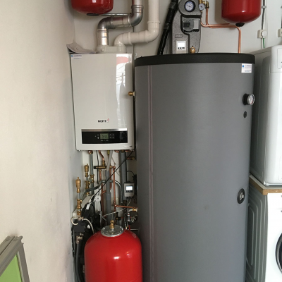 Heet water systeem voor woning te Culemborg