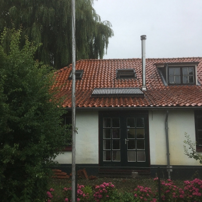 Aanleg heetwatersysteem in woning Eck en Wiel