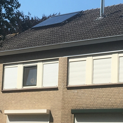 Woning Tiel voorzien van heetwatersysteem