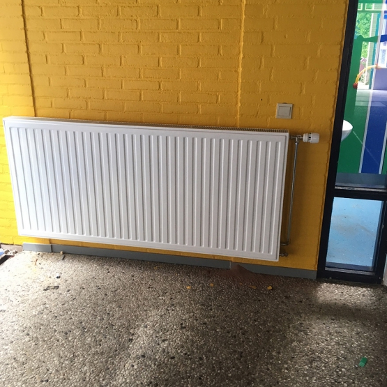 Vernieuwen radiatoren school Nieuwegein