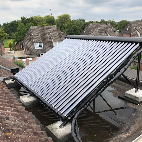 Woning Maurik voorzien van heetwatersysteem met cv ondersteuning